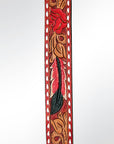 American Darling ADSTF149 Hand Tooled Genuine Leather Crossbody Handle Strap For Bags