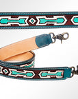 American Darling ADSTF153 Hand Tooled Genuine Leather Crossbody Handle Strap For Bags