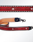 American Darling ADSTF154 Hand Tooled Genuine Leather Crossbody Handle Strap For Bags