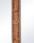 American Darling ADSTF156 Hand Tooled Genuine Leather Crossbody Handle Strap For Bags