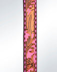 American Darling ADSTF158 Hand Tooled Genuine Leather Crossbody Handle Strap For Bags
