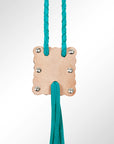 American Darling ADJW101D Braided Genuine Leather Jewelry Necklace with Concho