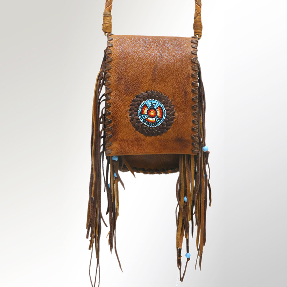 American Darling ADBGM124 Messenger Genuine Leather Women Bag Western Handbag Purse