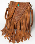 American Darling ADBGM126 Cross Body Genuine Leather Women Bag Western Handbag Purse