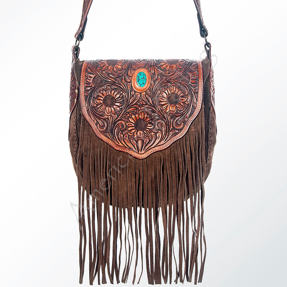 American Darling  Tote Hand Tooled Genuine Leather Women Bag Western Handbag Purse
