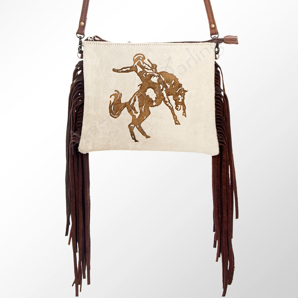American Darling Small Crossbody Saddle Blanket Genuine Leather women bag western handbag purse