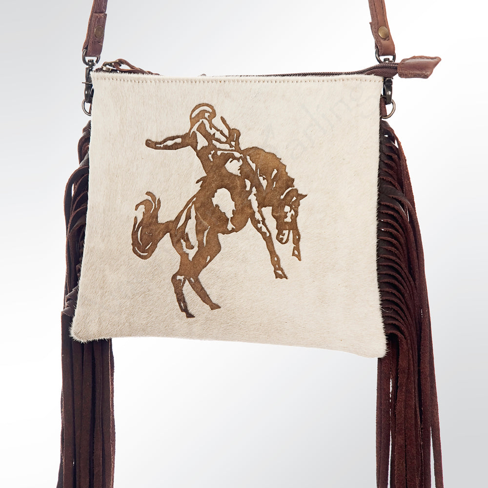 American Darling Small Crossbody Saddle Blanket Genuine Leather women bag western handbag purse