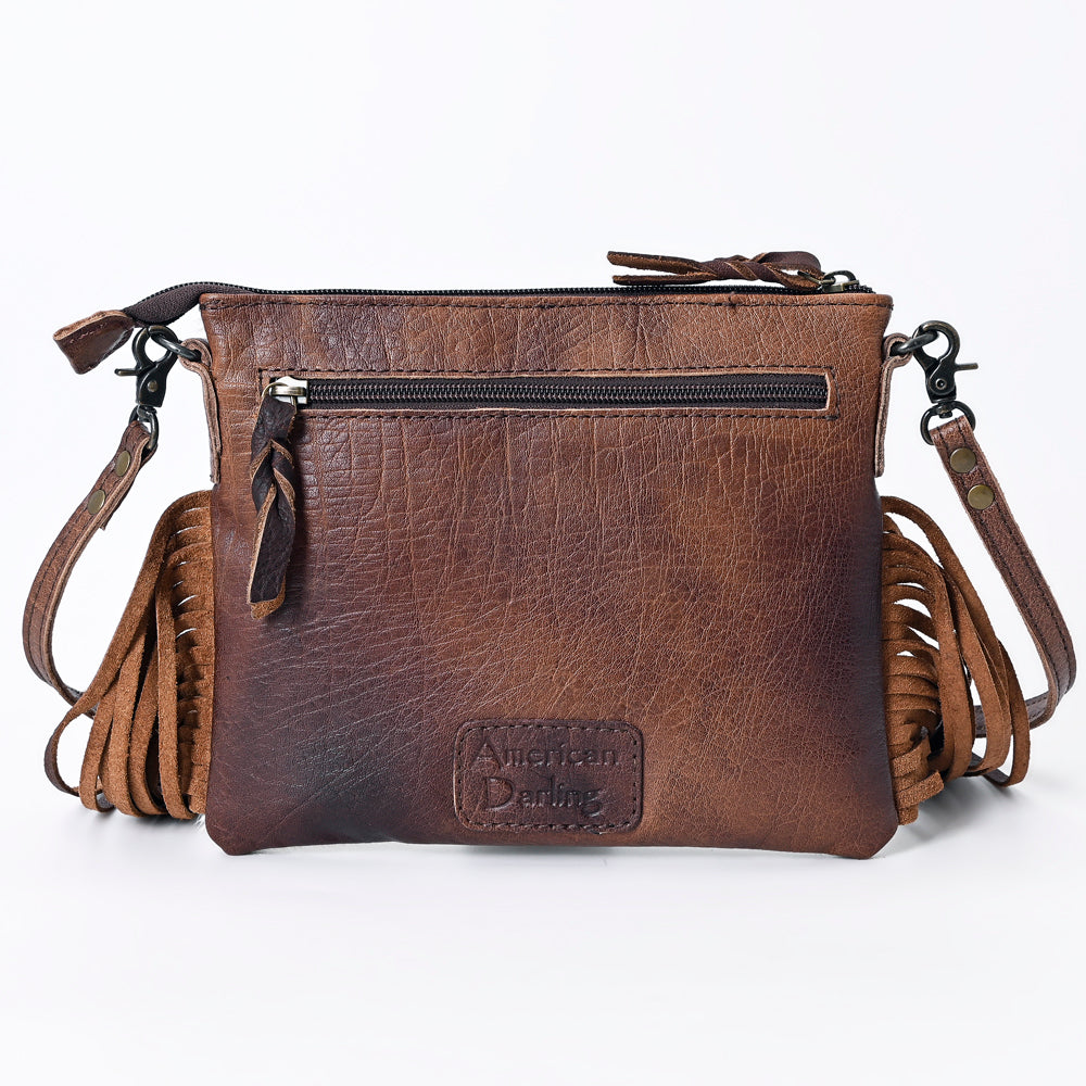 American Darling Small Crossbody Saddle Blanket Genuine Leather women bag western handbag purse