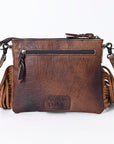American Darling Small Crossbody Saddle Blanket Genuine Leather women bag western handbag purse