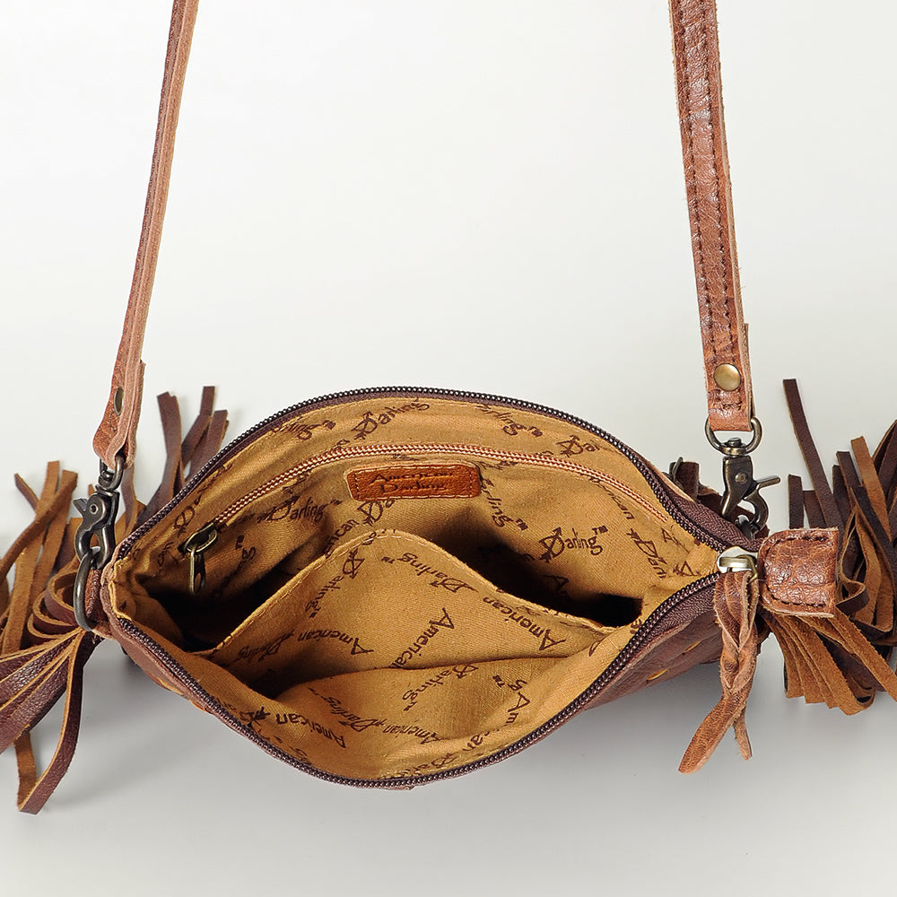 American Darling Crossbody Genuine Leather Women Bag Western Handbag Purse
