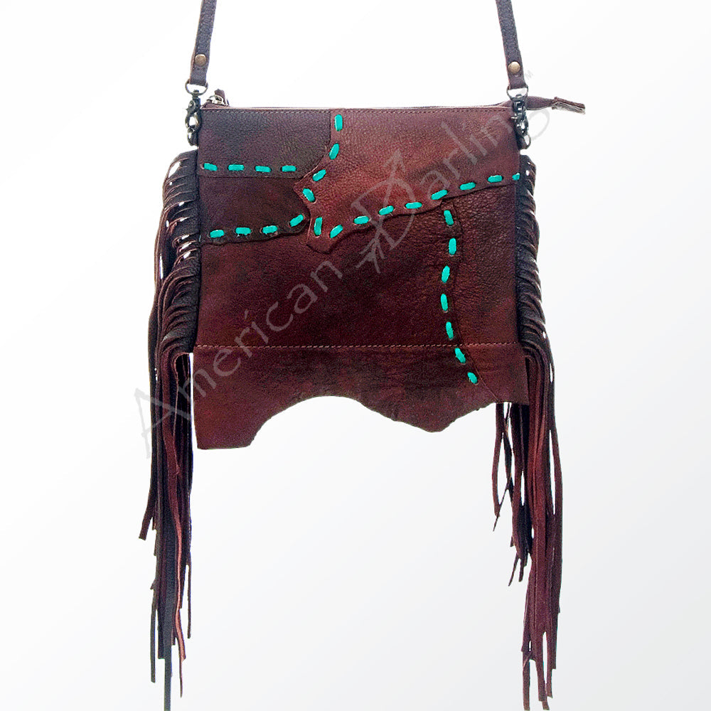 American Darling Crossbody Genuine Leather Women Bag Western Handbag Purse