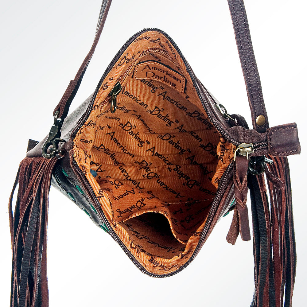 American Darling Crossbody Genuine Leather Women Bag Western Handbag Purse
