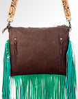 American Darling ADBG657 Crossbody Hair-On Genuine Leather Women Bag Western Handbag Purse