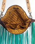 American Darling ADBG657 Crossbody Hair-On Genuine Leather Women Bag Western Handbag Purse