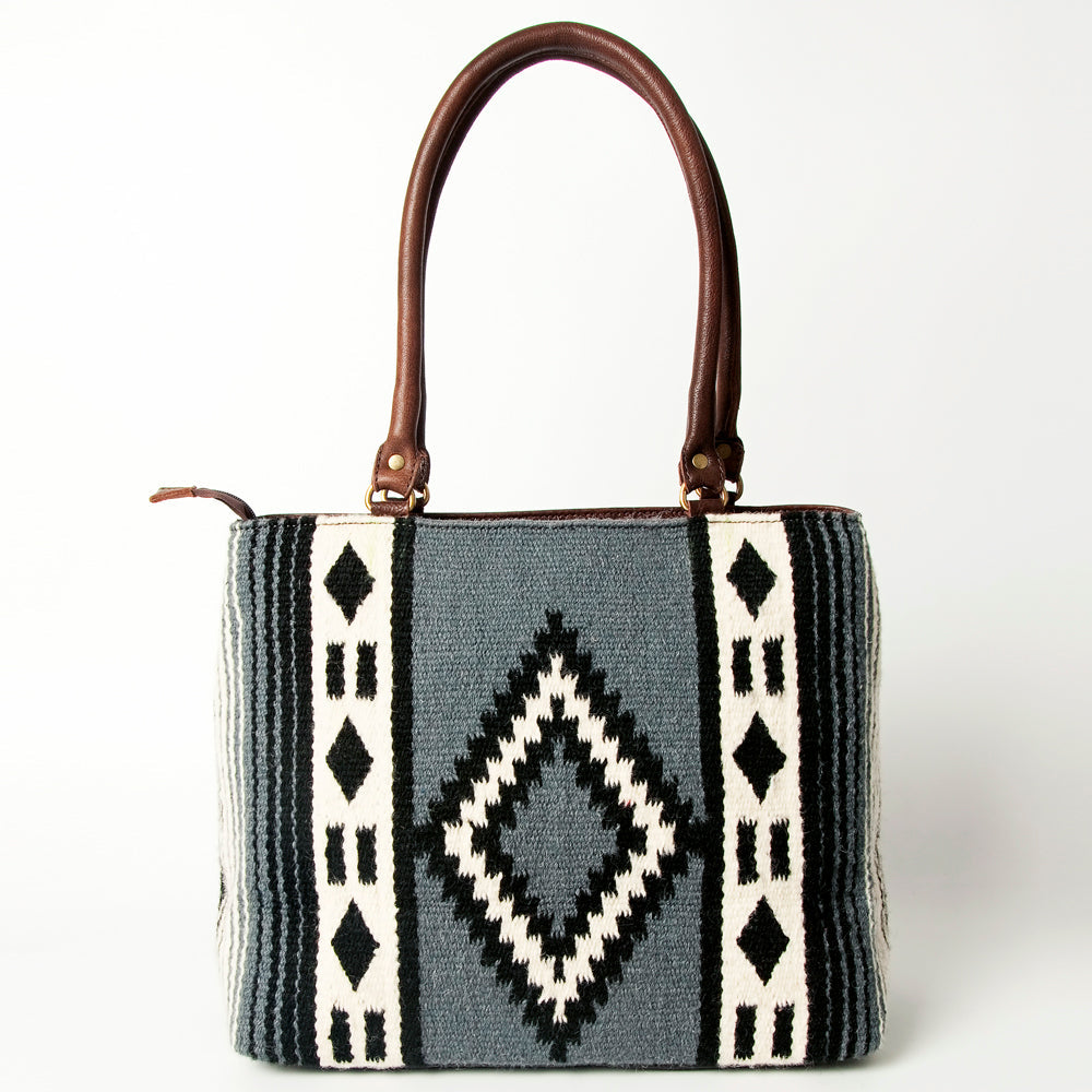 American Darling Tote Hand Tooled Saddle Blanket Genuine Leather Women Bag Western Handbag Purse