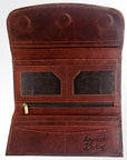 Hand Tooled Hand Painted Genuine Leather women bag western handbag purse
