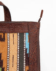 American Darling Saddle Blanket Genuine Leather Women Bag Western Handbag Purse
