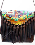 American Darling CROSS BODY I  Genuine Leather women bag western handbag purse