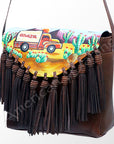 American Darling CROSS BODY I  Genuine Leather women bag western handbag purse