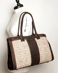 American Darling ADBGZ309 Duffel Saddle Blanket Genuine Leather Women Bag Western Handbag Purse