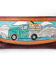 Hand Tooled Hand Painted Genuine Leather women bag western handbag purse