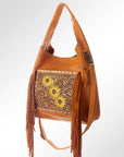 ADBG622A American Darling Hand Tooled Genuine Leather Women Bag Western Handbag Purse