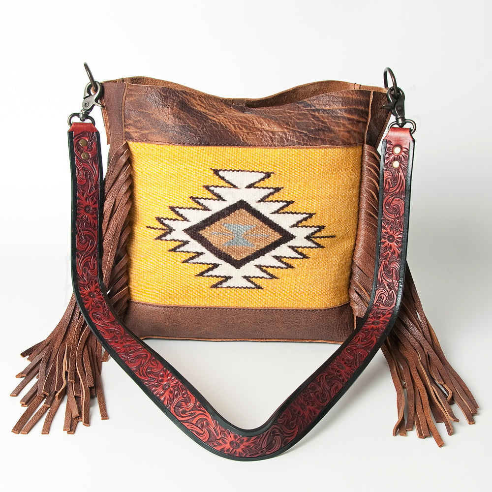 American Darling Large Crossbody Saddle Blanket Genuine Leather Western Women Bag Handbag Purse | Western Crossbody Bag | Travel Crossbody Bags | College Crossbody Bag | Casual Crossbody Bag