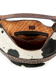 American Darling ADBGZ365 Signature Crossbody Hand Tooled Saddle Blanket Genuine Leather Women Bag Western Handbag Purse