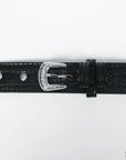 HILASON Western Genuine Leather Belt for Men Women Cowboy Cowgirl Handmade Unisex Full Grain Heavy Duty Engraved Buckle Belt