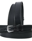 HILASON Western Genuine Leather Belt for Men Women Cowboy Cowgirl Handmade Unisex Full Grain Heavy Duty Engraved Buckle Belt
