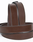 HILASON Western Genuine Leather Belt for Men Women Cowboy Cowgirl Handmade Unisex Full Grain Heavy Duty Engraved Buckle Belt