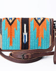 American Darling Organiser Hair On Genuine Leather women bag western handbag purse