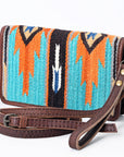 American Darling Organiser Hair On Genuine Leather women bag western handbag purse