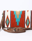 American Darling Organiser Hair On Genuine Leather women bag western handbag purse
