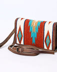 American Darling Organiser Hair On Genuine Leather women bag western handbag purse