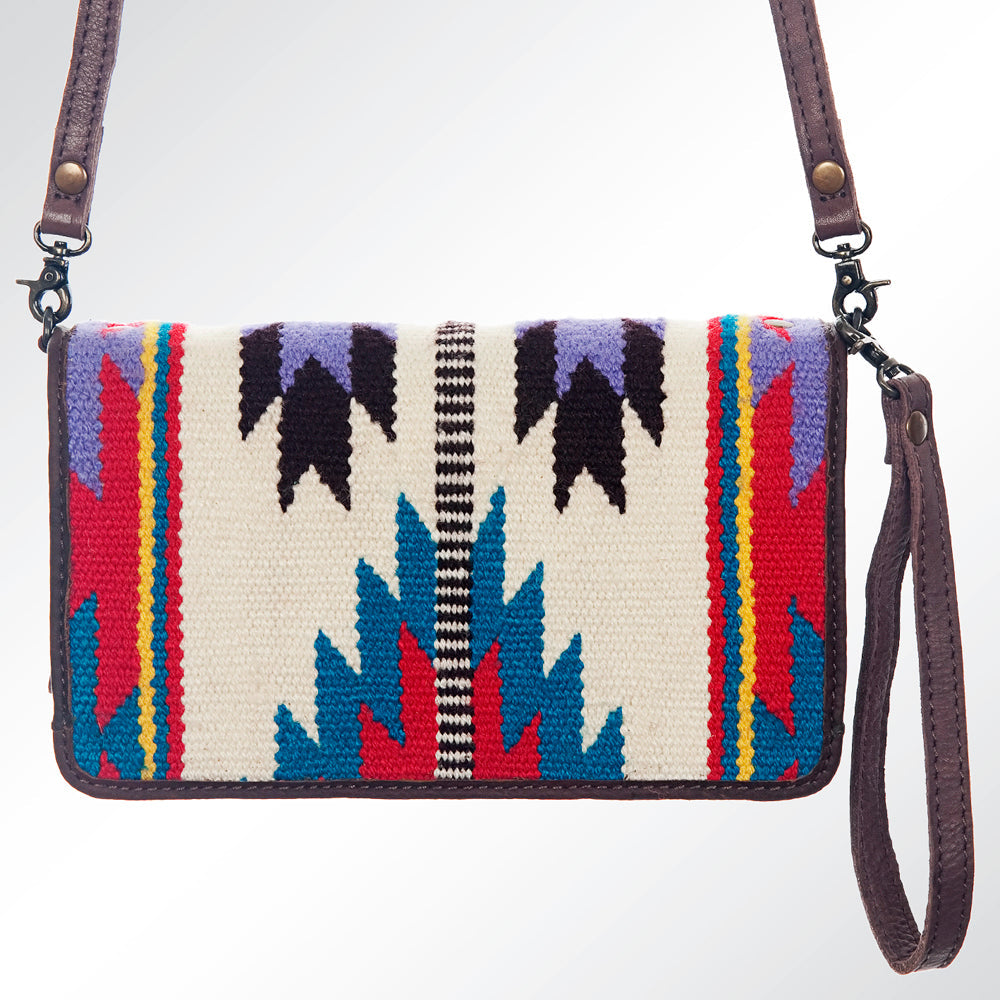 American Darling Organiser Hair On Genuine Leather women bag western handbag purse