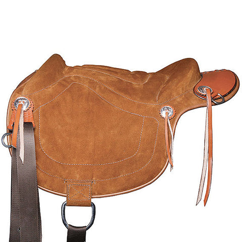 Bareback Pad Saddle Baretek Natural Horse Treeless Leather Pad