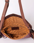 ADBGZ314 American Darling Hair On Crocodile Embossed Genuine Leather Women Bag Western Handbag Purse