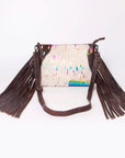 American Darling ADBGZ316 Crossbody Hair-On Genuine Leather Women Bag Western Handbag Purse