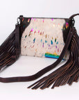American Darling ADBGZ316 Crossbody Hair-On Genuine Leather Women Bag Western Handbag Purse