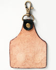 American Darling ADKR170 Hand Tooled Carved Genuine Leather Keyring