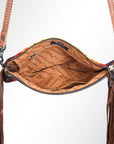 American Darling Saddle Blanket Genuine Leather Women Bag Western Handbag Purse