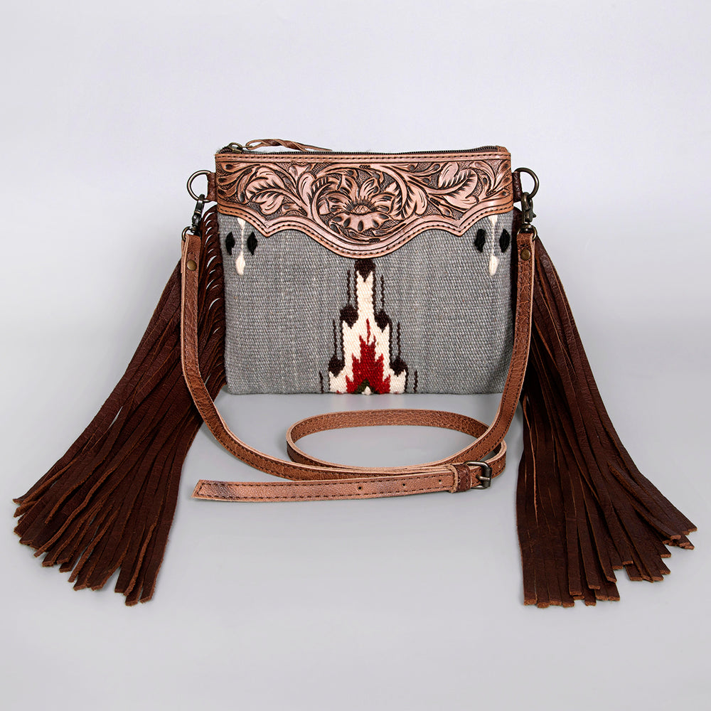 American Darling Cross Body Saddle Blanket Genuine Leather Women Bag Western Handbag Purse