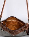 American Darling Cross Body Saddle Blanket Genuine Leather Women Bag Western Handbag Purse