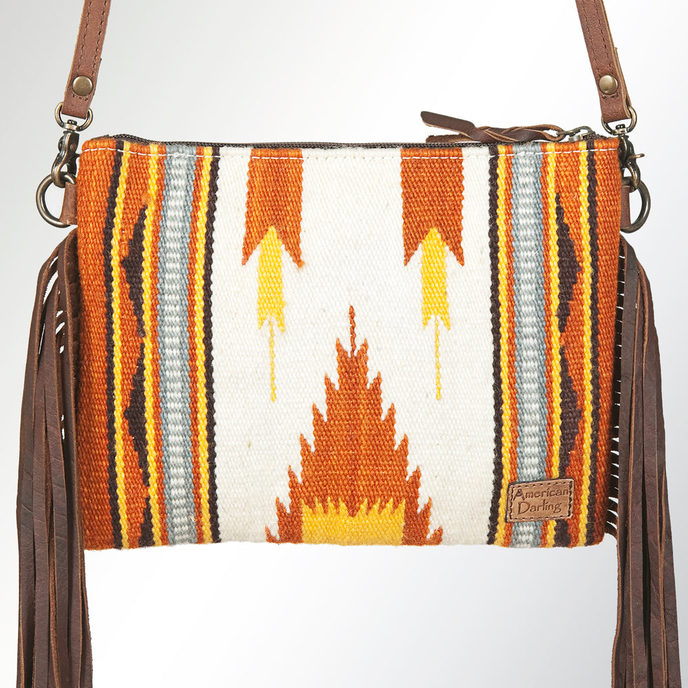 American Darling Cross Body Saddle Blanket Genuine Leather Women Bag Western Handbag Purse