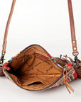 American Darling Cross Body Saddle Blanket Genuine Leather Women Bag Western Handbag Purse