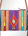 American Darling Cross Body Saddle Blanket Genuine Leather Women Bag Western Handbag Purse