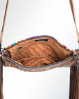 American Darling Cross Body Saddle Blanket Genuine Leather Women Bag Western Handbag Purse