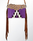 American Darling Cross Body Saddle Blanket Genuine Leather Women Bag Western Handbag Purse