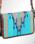 American Darling Organiser Hair On Genuine Leather women bag western handbag purse